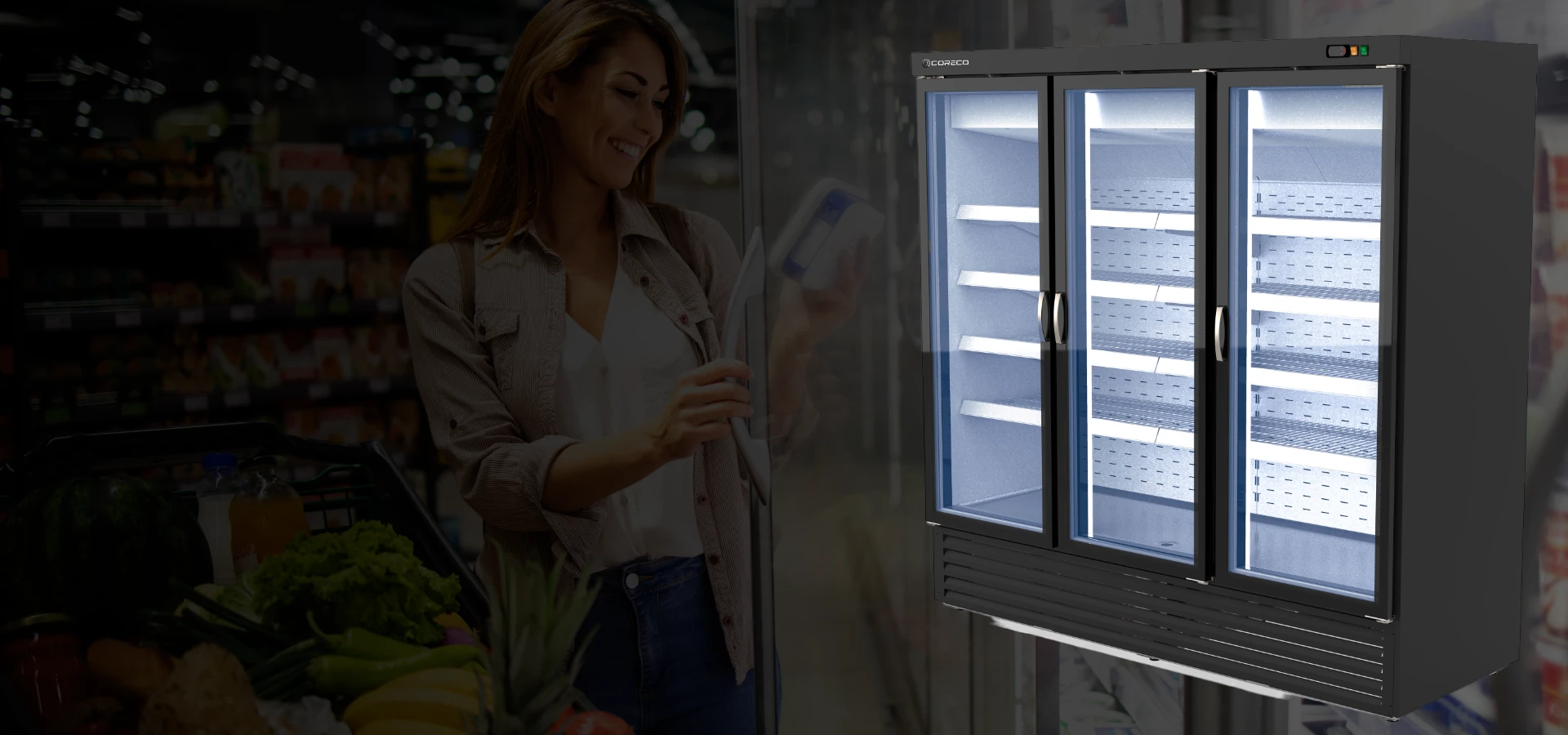 Expositores refrigerados alto rendimiento